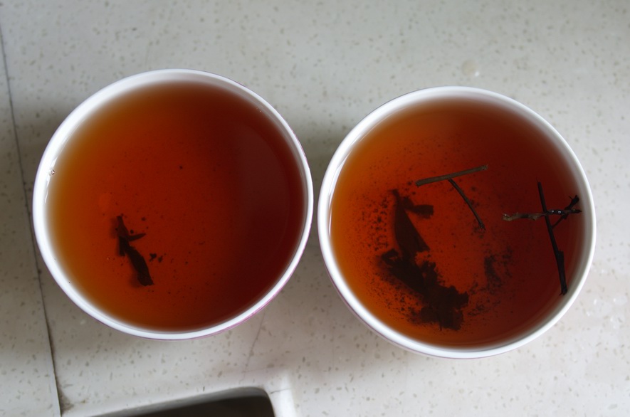 安化黑茶_茶汤